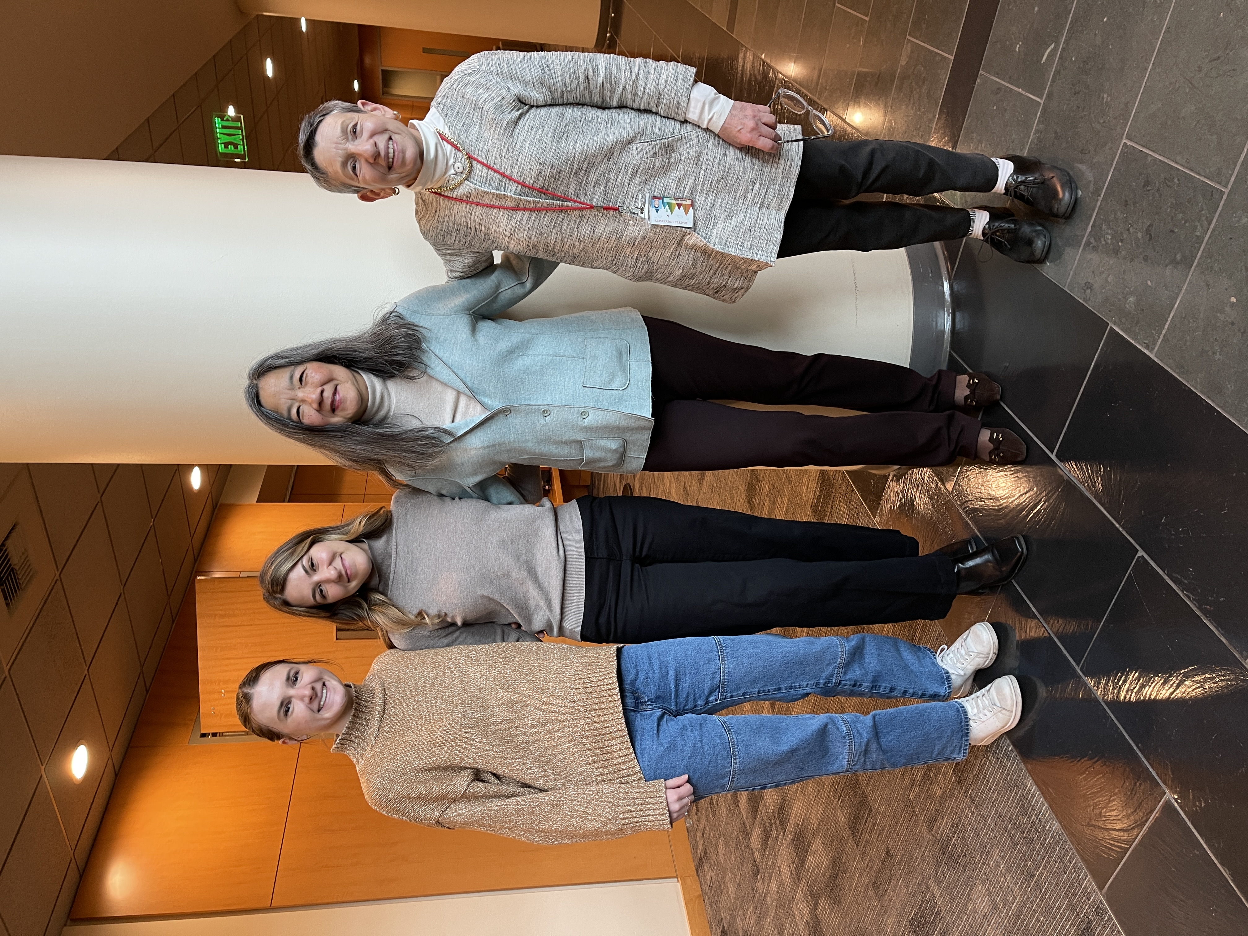 Professor Margaret Chon with TILE research assistants
