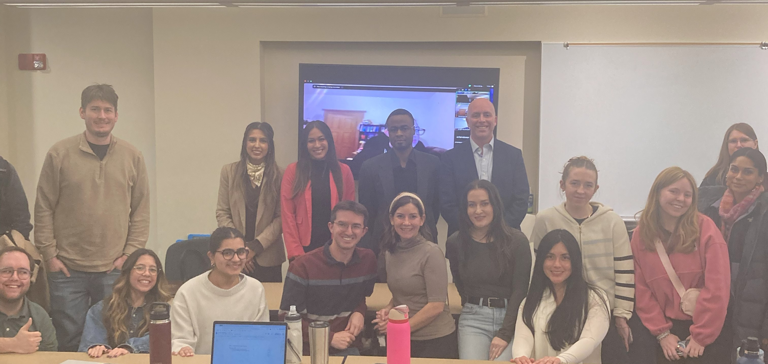 Privacy Law Students Association members and guest speakers, February 2025