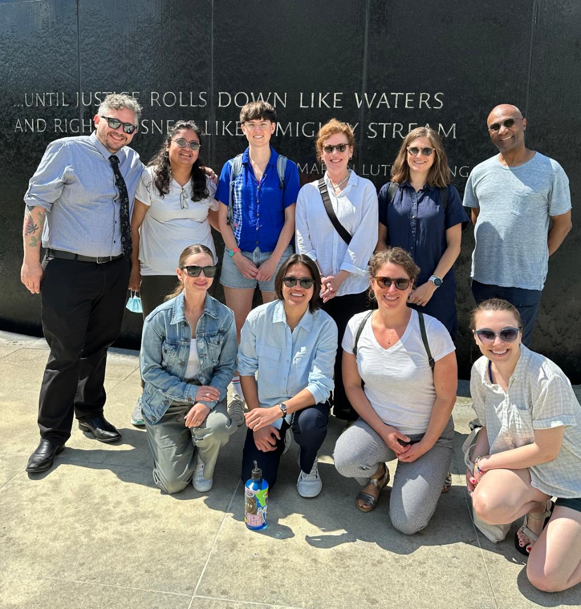 Calhoun Cohort at EJI museum