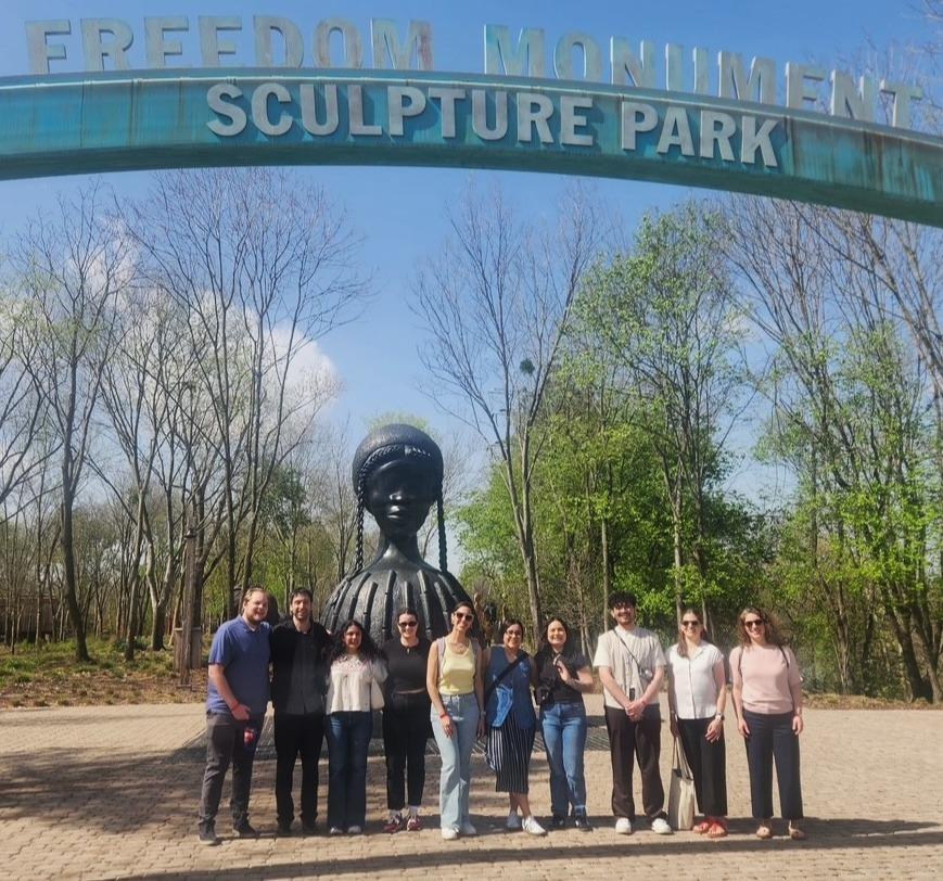 2025 Fellows at EJI's Sculpture Park