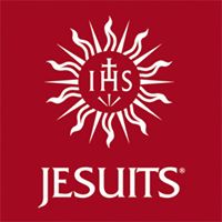 Society of Jesus logo with text that reads 