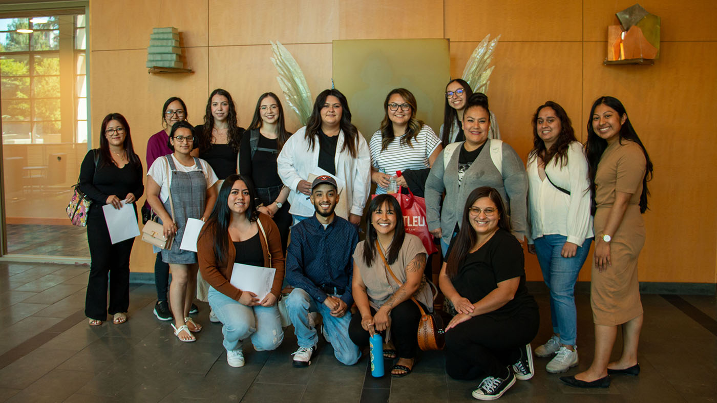 Cohort of Heritage University students visiting Seattle U Law