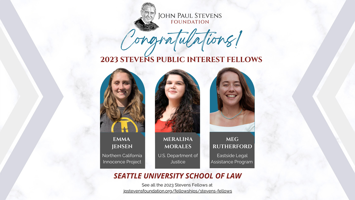 2023 Stevens Public Interest Fellows