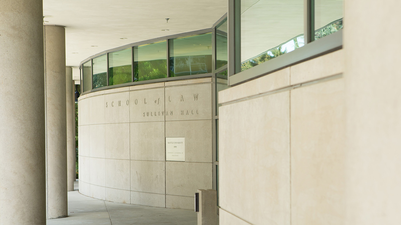 Sullivan Hall entrance, Seattle University