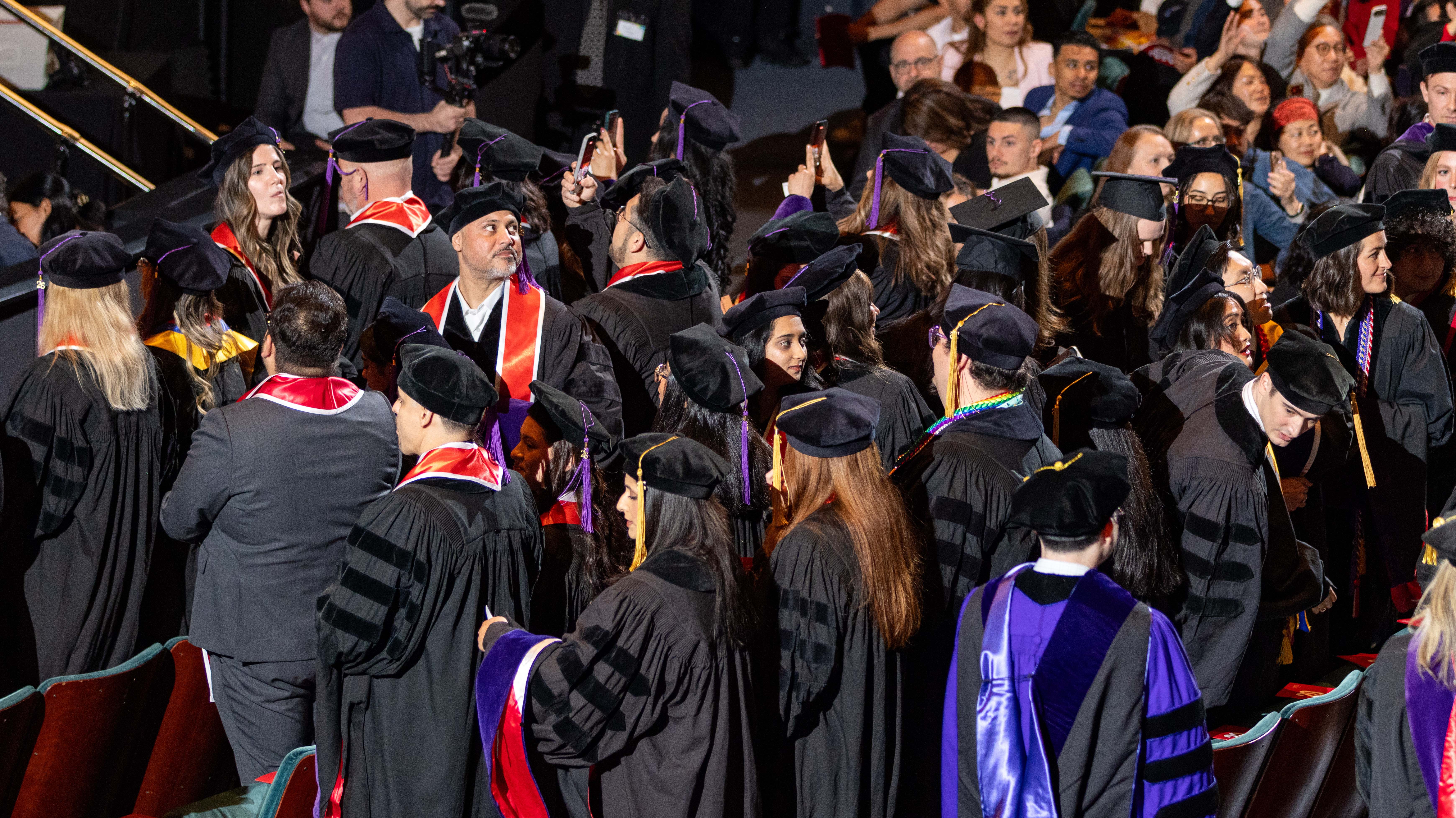 Seattle U Law graduates gathered at May Commencement