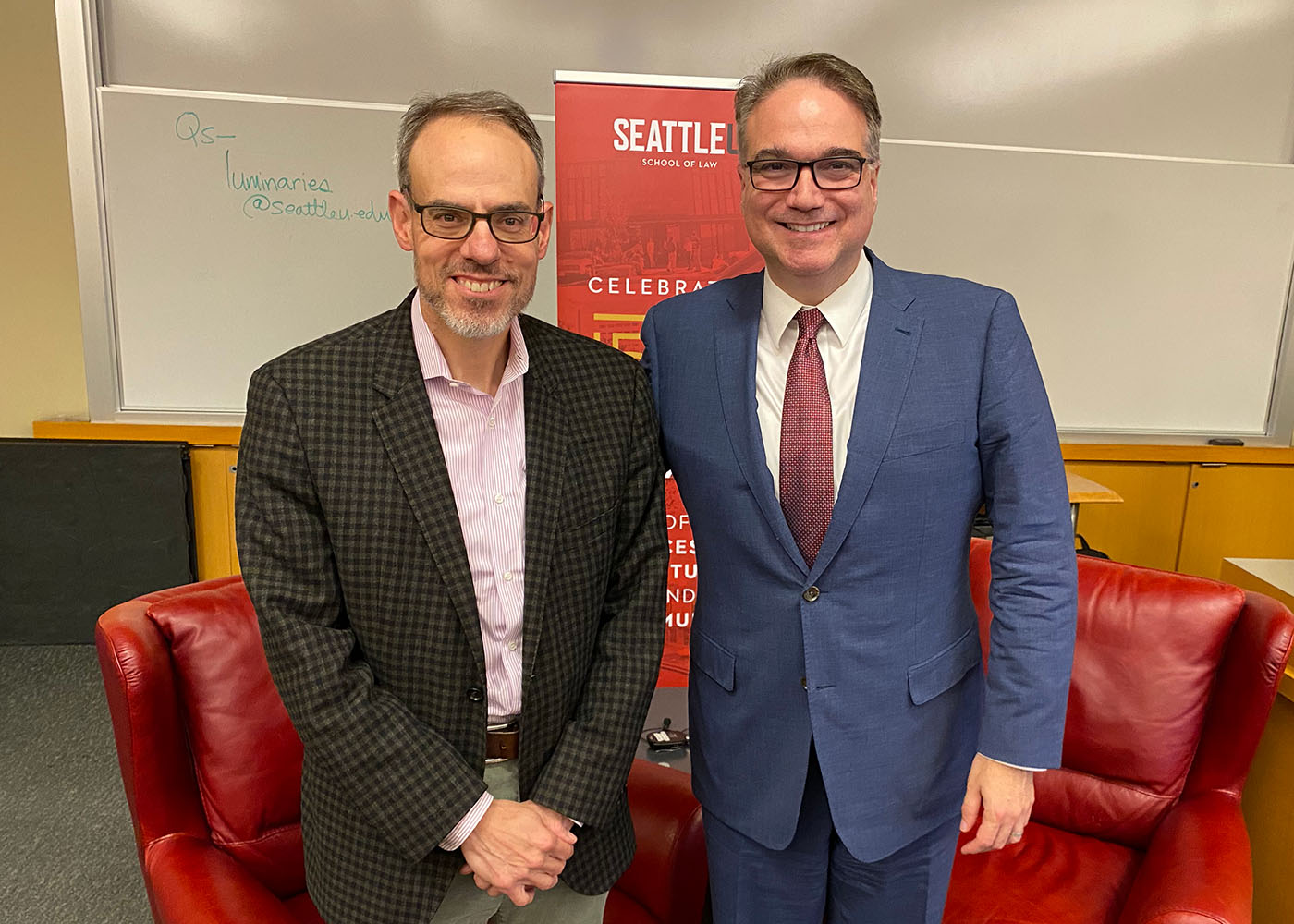 David Zapolsky (left) and Tony Varona